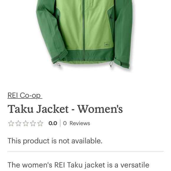REI Green Rain 🌧️ Jacket for Ultimate Winter Protection - Picture 8 of 10
